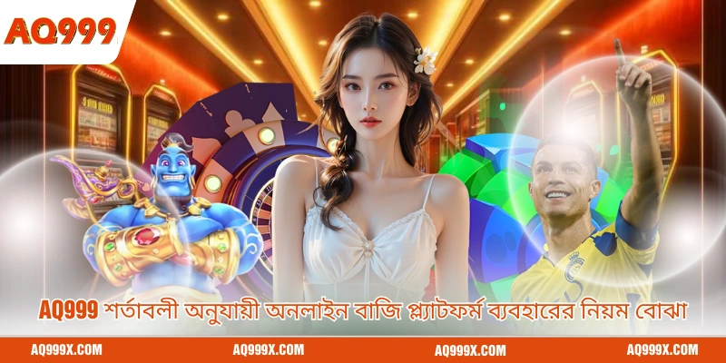 Aq999 শর্তাবলী অনুযায়ী অনলাইন বাজি প্ল্যাটফর্ম ব্যবহারের নিয়ম বোঝা