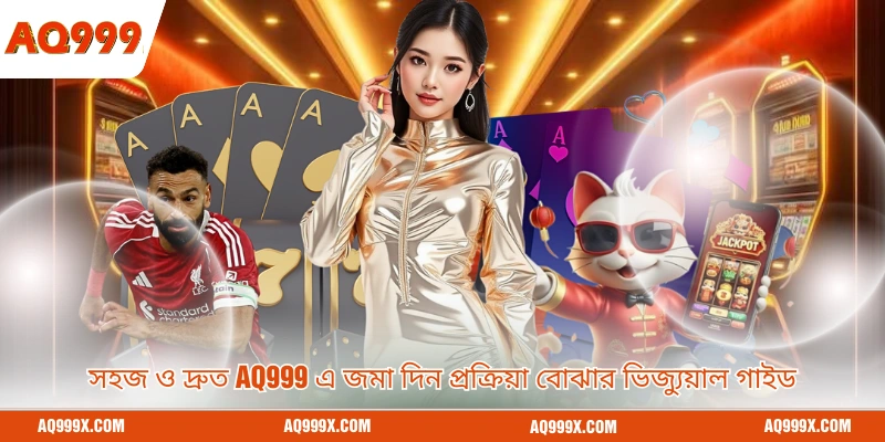 সহজ ও দ্রুত Aq999 এ জমা দিন প্রক্রিয়া বোঝার ভিজ্যুয়াল গাইড