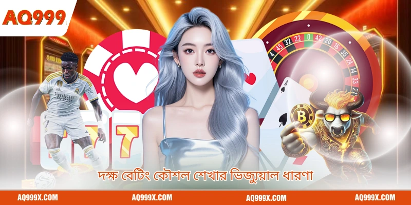 দক্ষ বেটিং কৌশল শেখার ভিজ্যুয়াল ধারণা